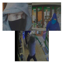 CCTV - attempted robbery at a post office in Knocklyon on the 20/5/11